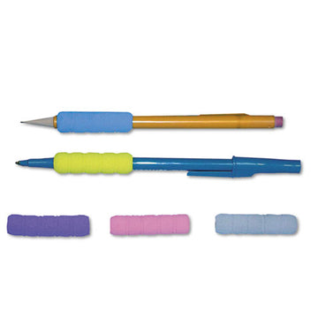 Tatco Ribbed Pencil Cushions, 1.75" Long, Assorted Colors, 50-box freeshipping - TVN Wholesale